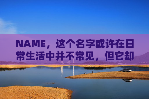 NAME，这个名字或许在日常生活中并不常见，但它却在某些领域里扮演着重要的角色。今天，让我们一起来探索这个名字背后的故事和意义
